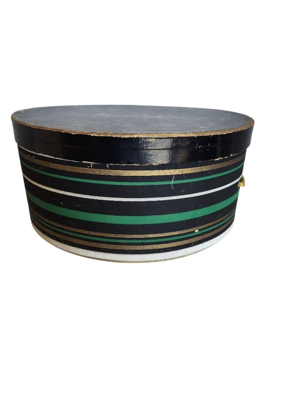 Vintage Miller Hat Box With 3 Hats. Fur, USA Union Made and VELVET. READ